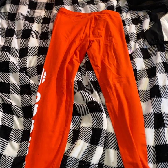 red adidas leggings - Picture 2 of 3